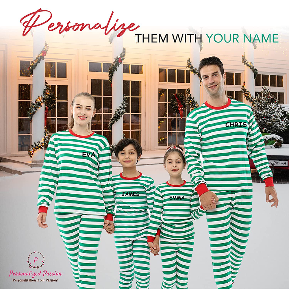 Personalized Family Christmas Pajamas
