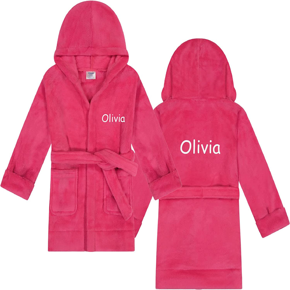 Personalized Comfy Girls Robes - Boys Robes - Personalized Passion