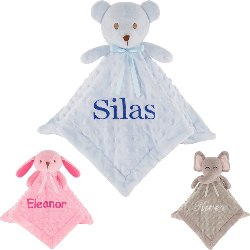 Elephant Face Stuffed Baby Blankets