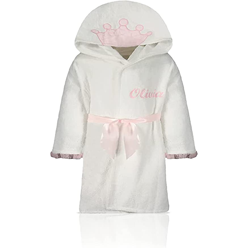 Personalized kids bathrobes - Plush Animal Hooded children's bathrobes