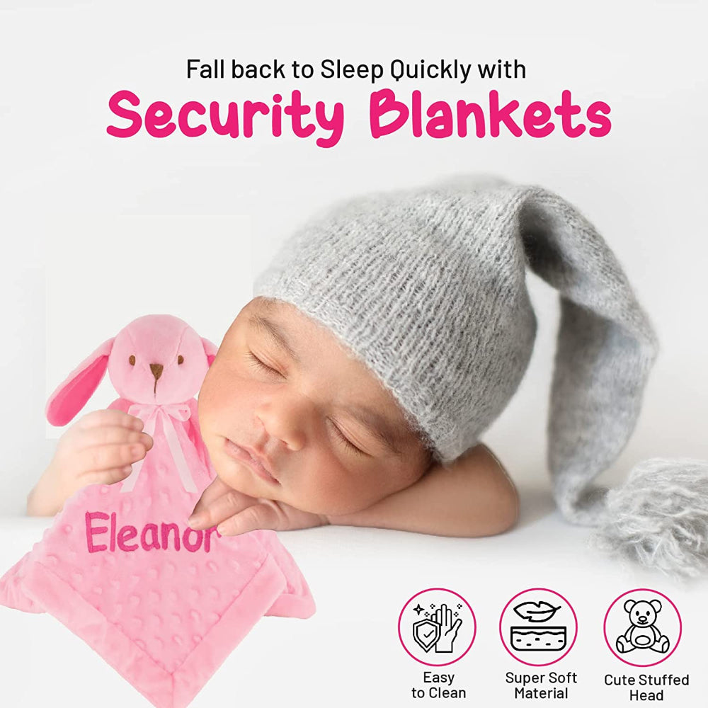 Elephant Face Stuffed Baby Blankets