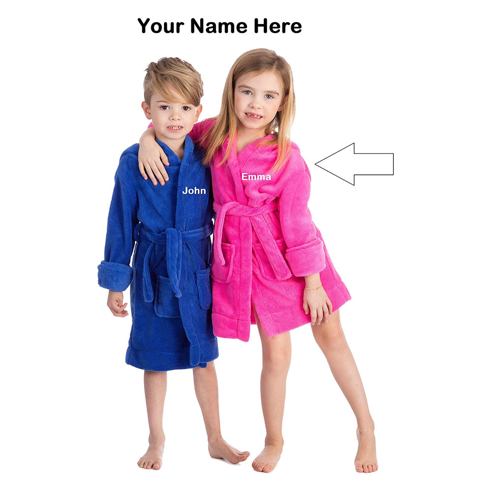 Personalized Comfy Girls Robes - Boys Robes - Personalized Passion