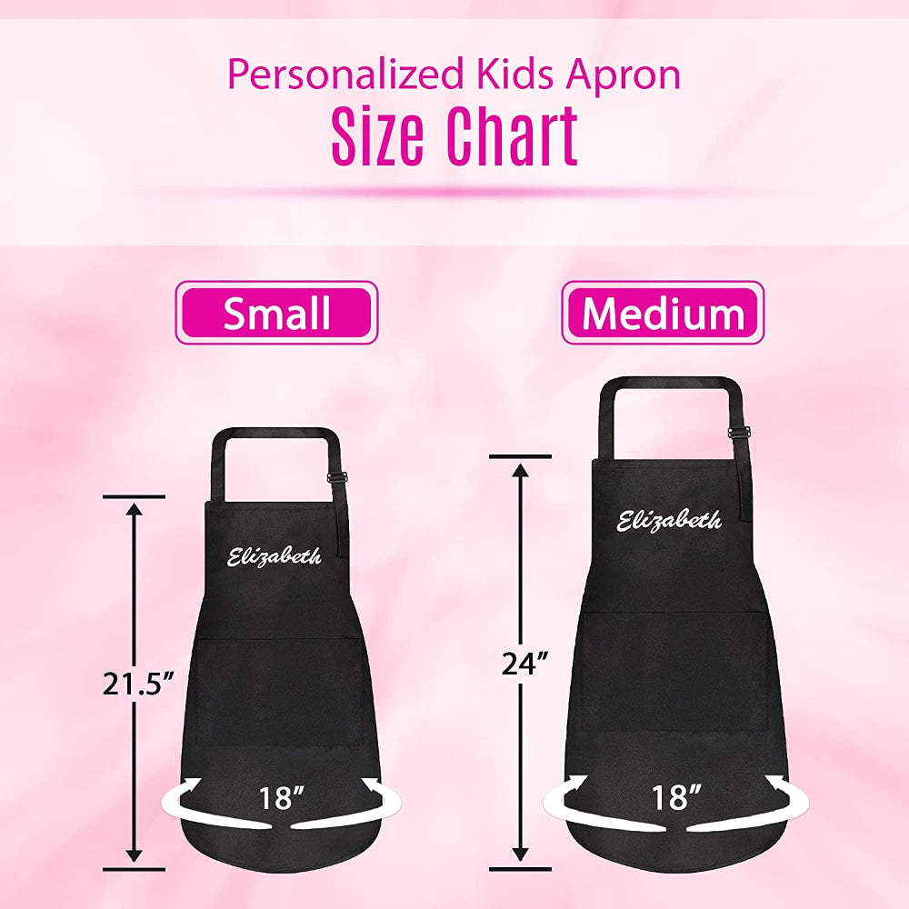 kids apron and children's chef hat