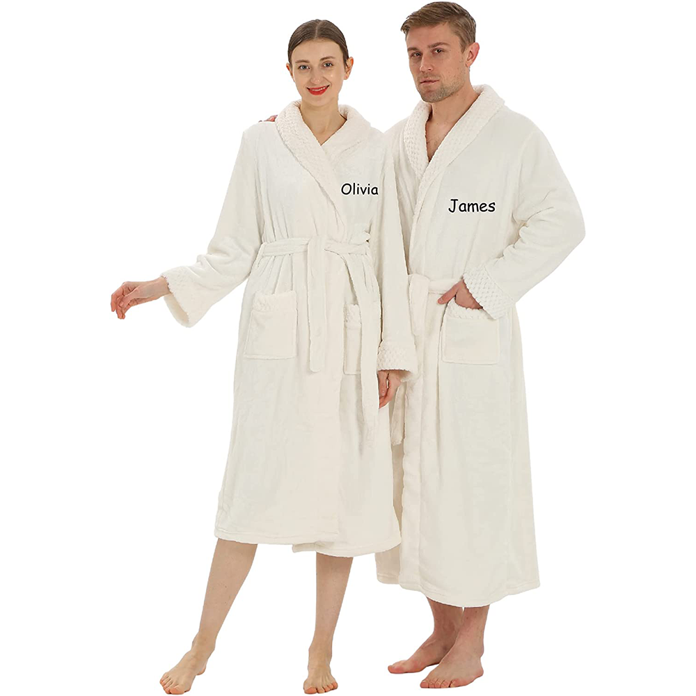 Unisex Plush Robes for Women 