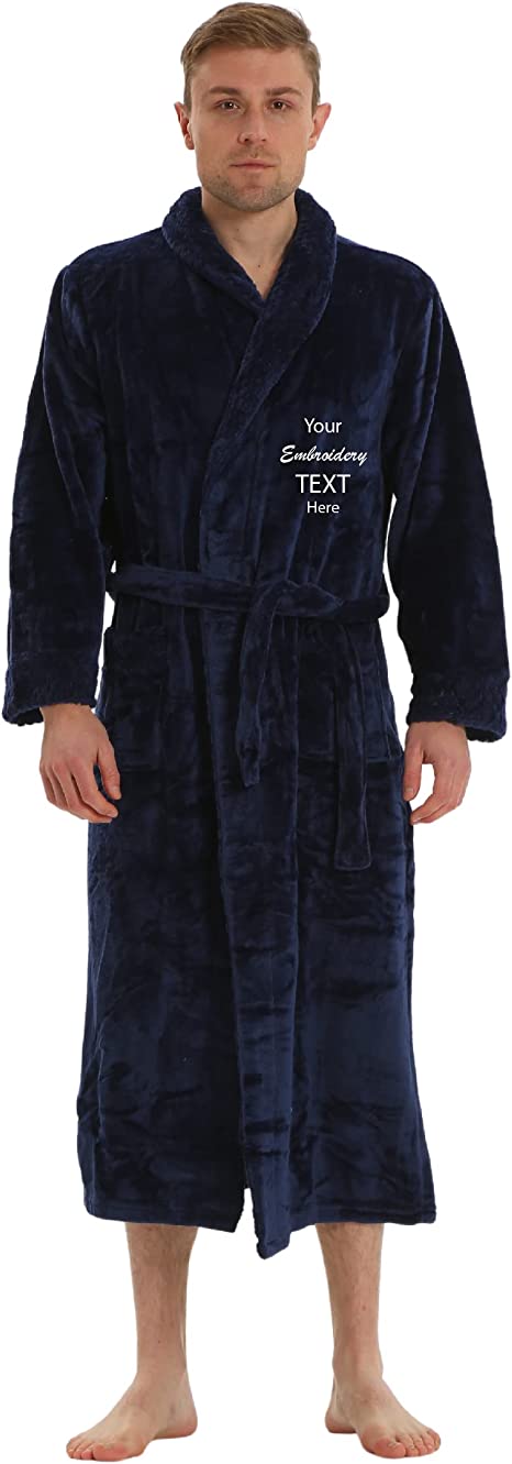 mens plush robes