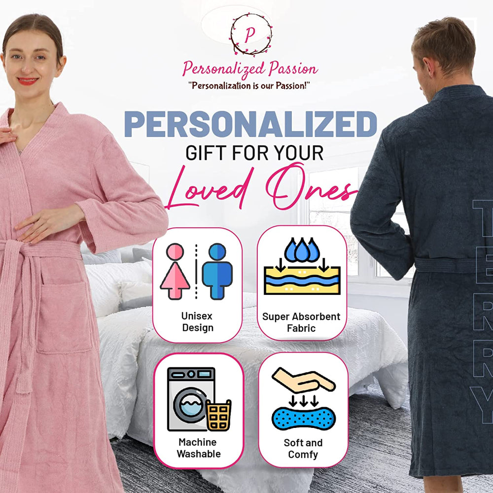 Terry Cloth Personalized Robes 