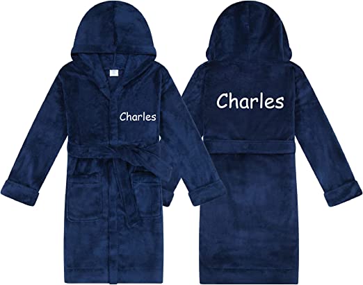 Personalized Comfy Girls Robes - Boys Robes - Personalized Passion