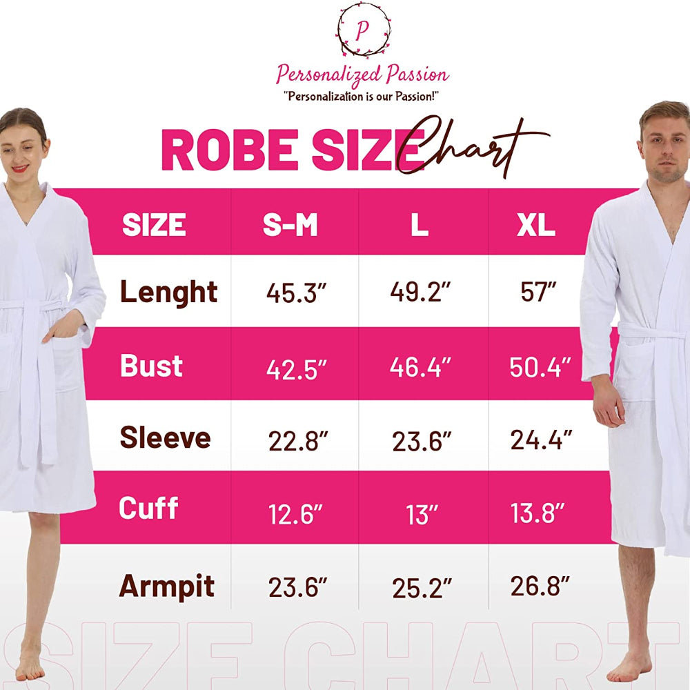 Terry Cloth Personalized Robes