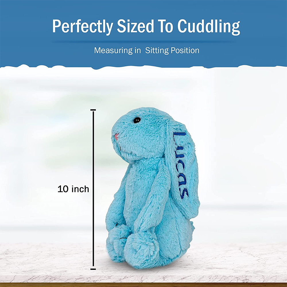 Personalized Stuffed Bunny Plush Toy - Cute Bunny Stuffed Animals