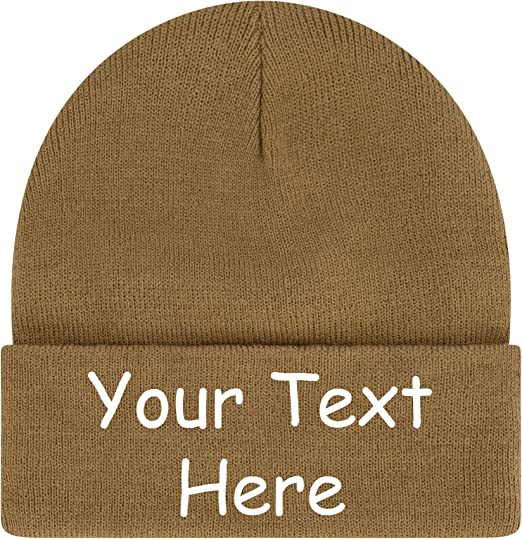 Stretchable Custom Beanies - Beanie Hats for Men and Women