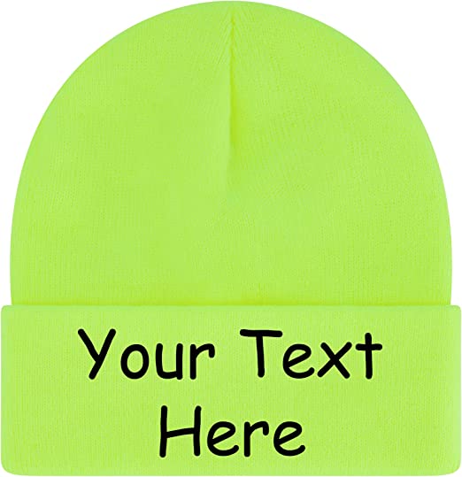 Stretchable Custom Beanies - Beanie Hats for Men and Women