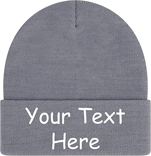 Stretchable Custom Beanies - Beanie Hats for Men and Women