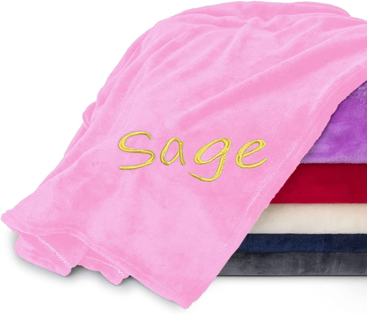 personalized fleece blankets