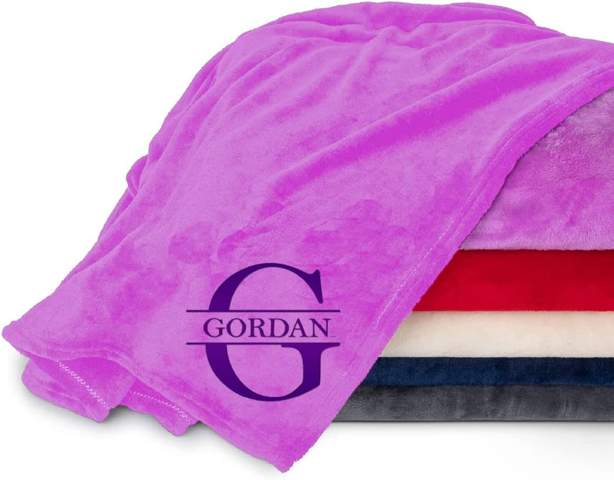 Personalized Fleece Blankets