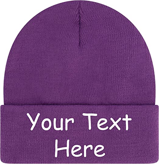 Stretchable Custom Beanies - Beanie Hats for Men and Women