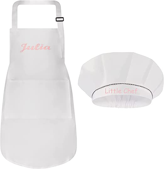 kids apron and children's chef hat