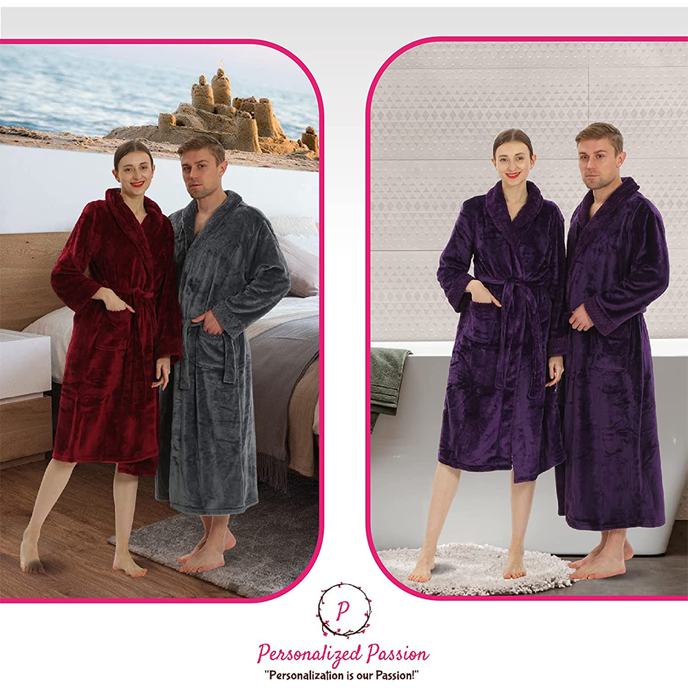 Plush Robes for Women and Men
