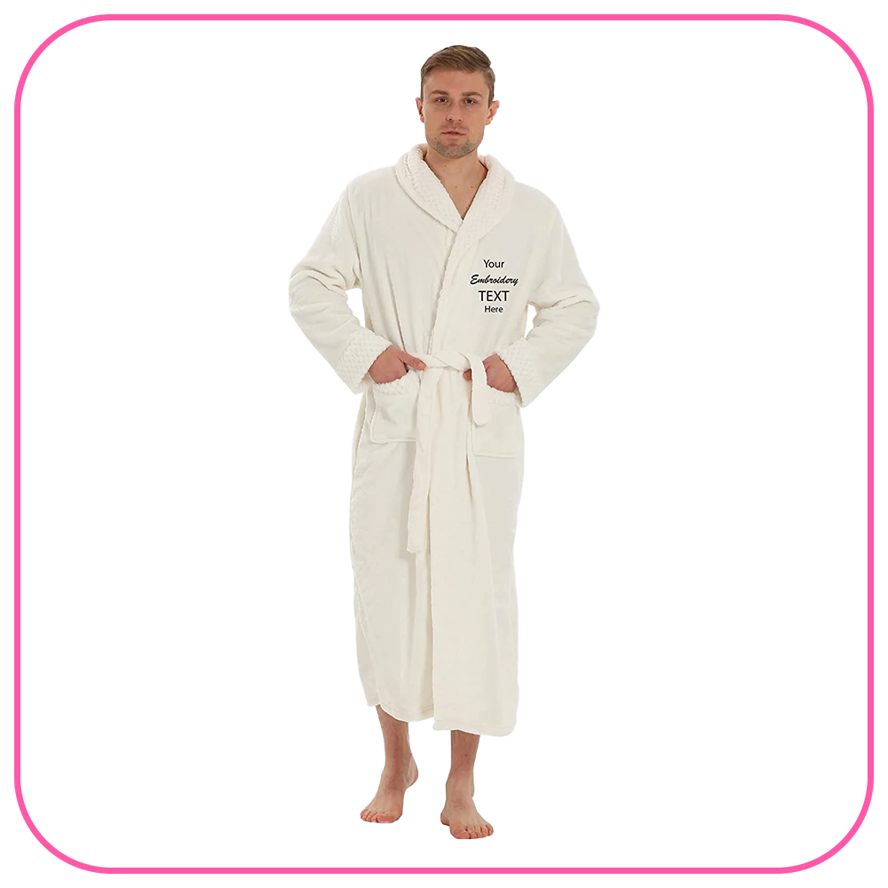 Personalized Bathrobes for Men
