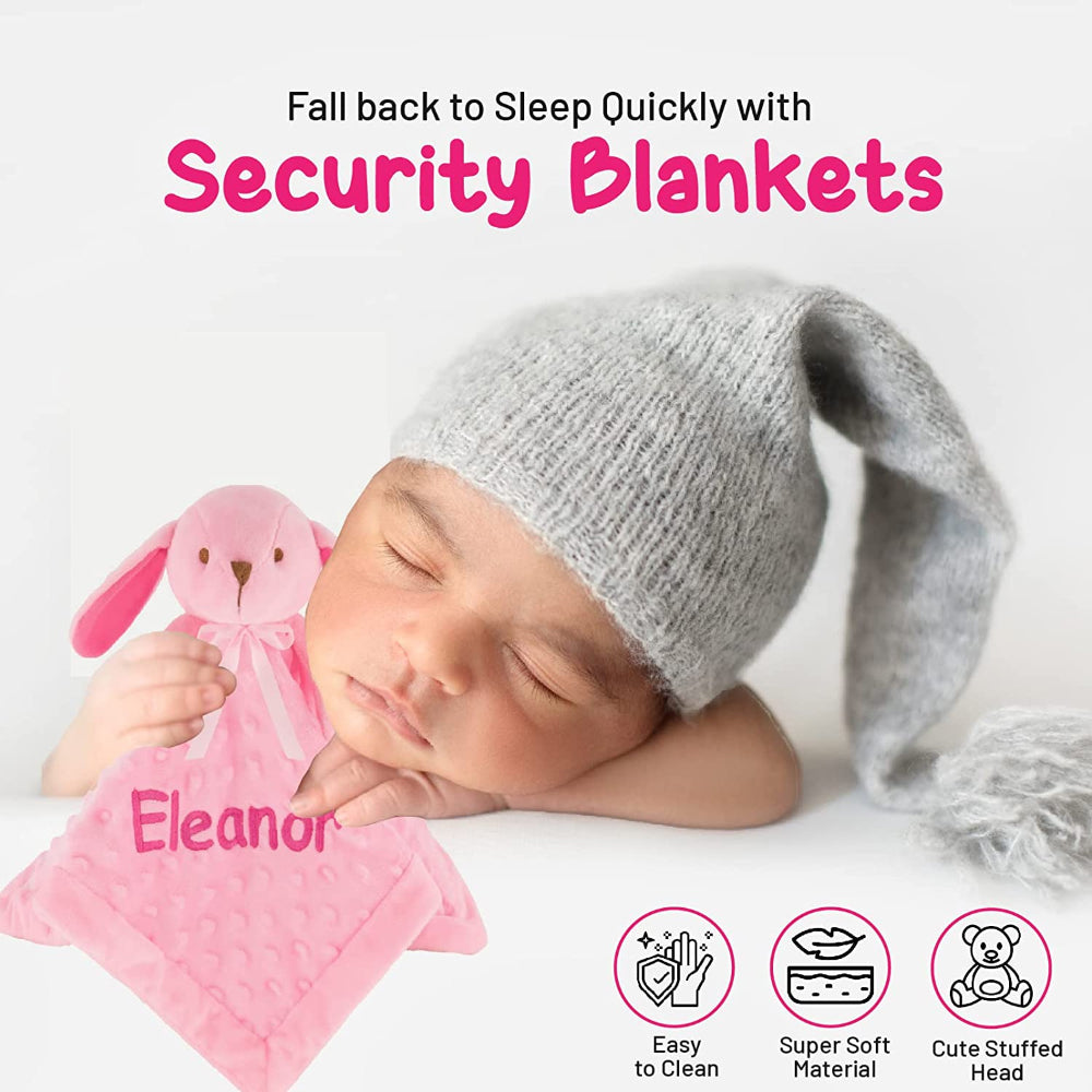  Elephant Face Stuffed Baby Blankets