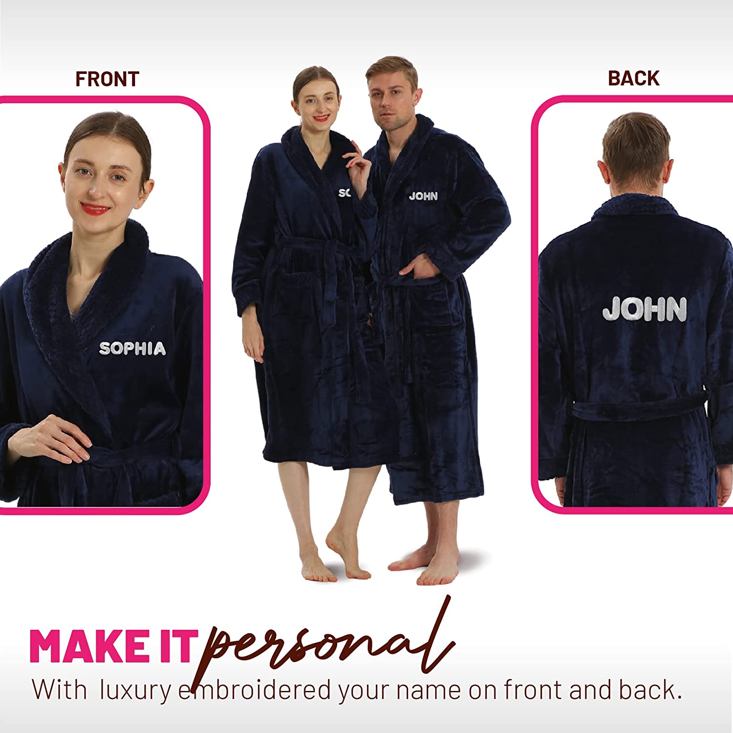 personalized robes