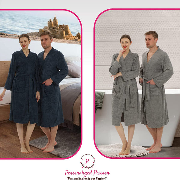 Soft Terry Cloth Personalized Robes for Men and Women – Personalized ...
