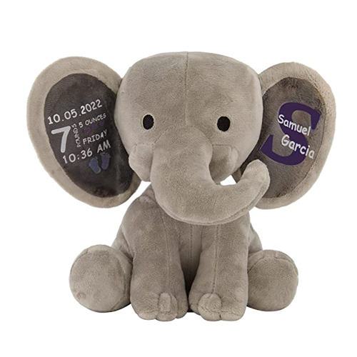 Baby Pillow Elephant Suitable for Babies Easy to Clean Carry Baby