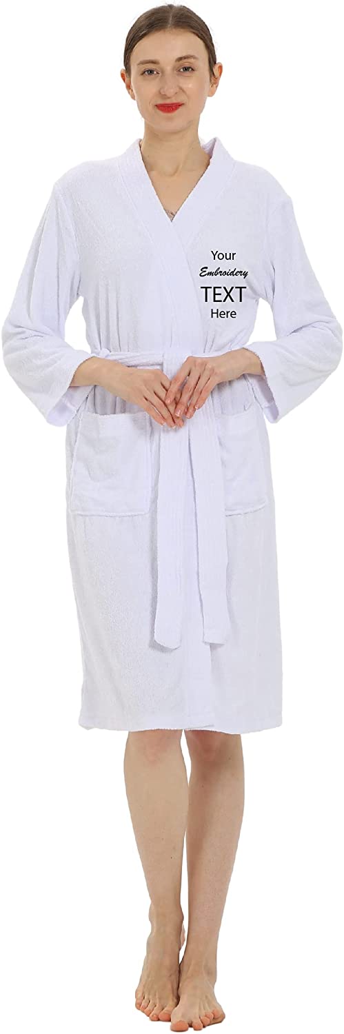 bathrobes for women white