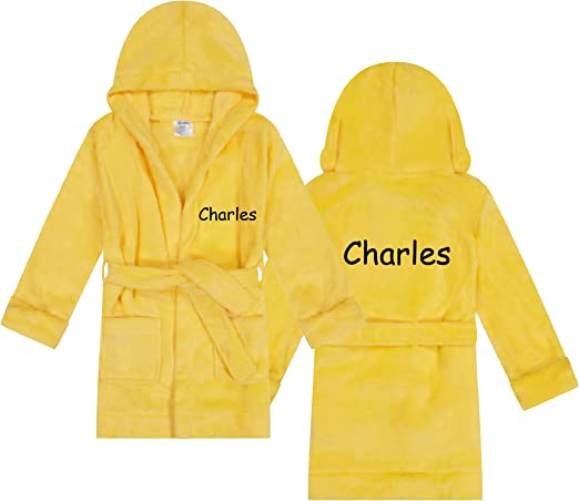 Personalized Comfy Girls Robes - Boys Robes - Personalized Passion
